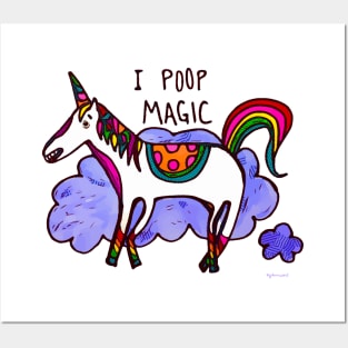 I Poop Magic Posters and Art